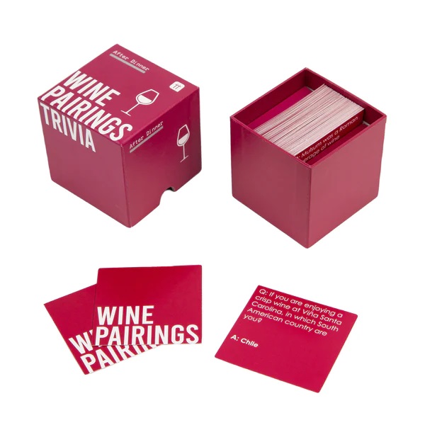 Wine Pairing Trivia Game