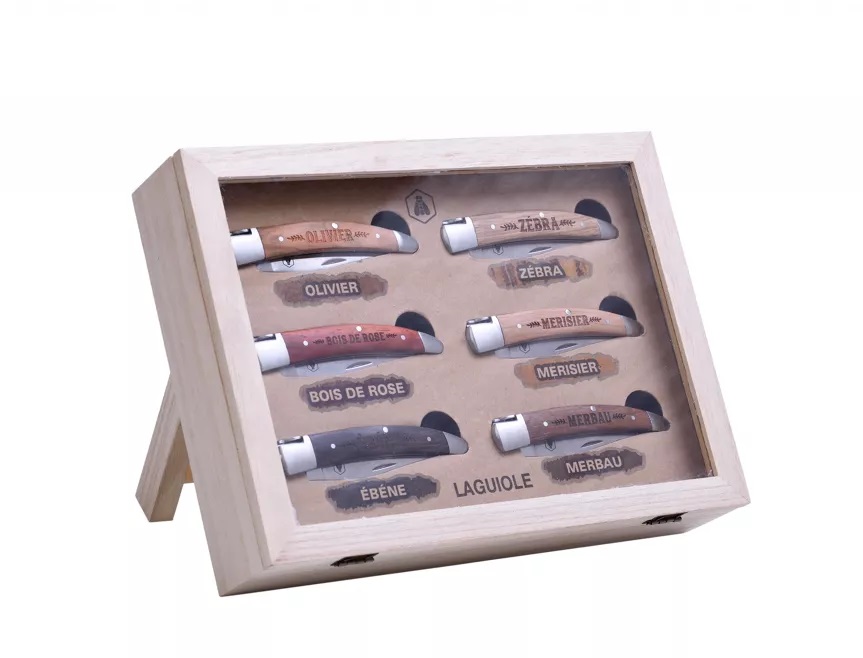 Box of 6 table knives