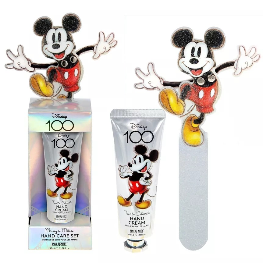 Mad Beauty Disney 100 Mickey Mouse Hand Care Set.