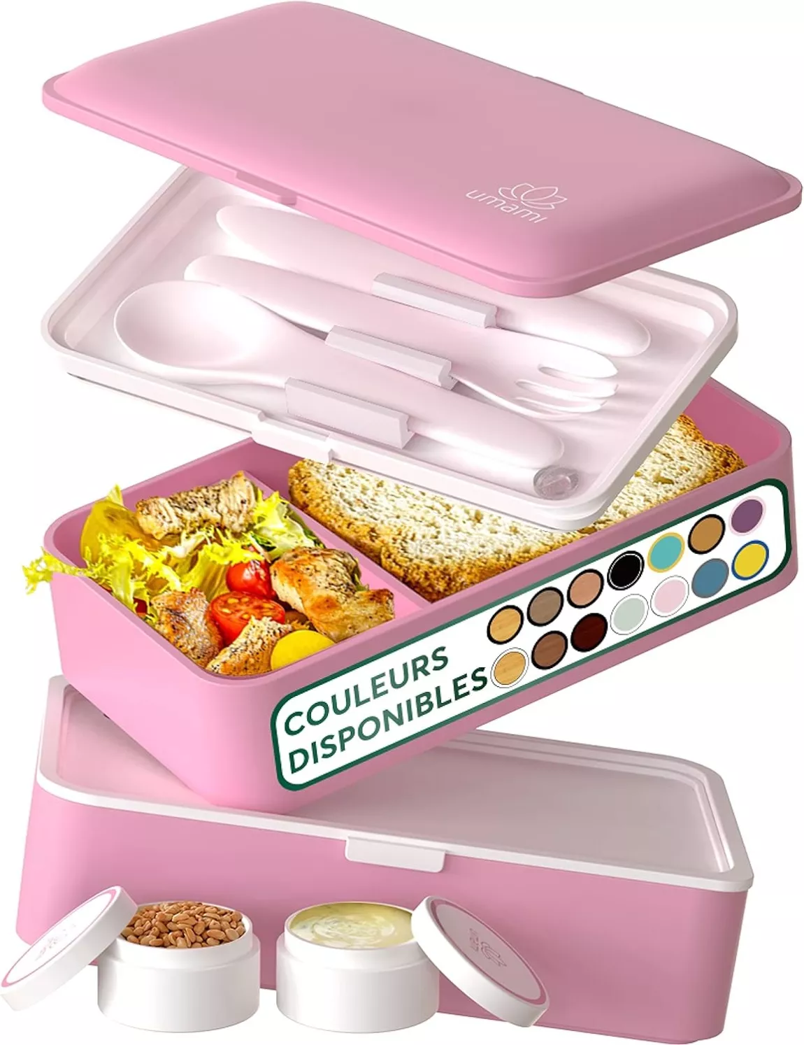 Umami Bento lunch Box (Pink)