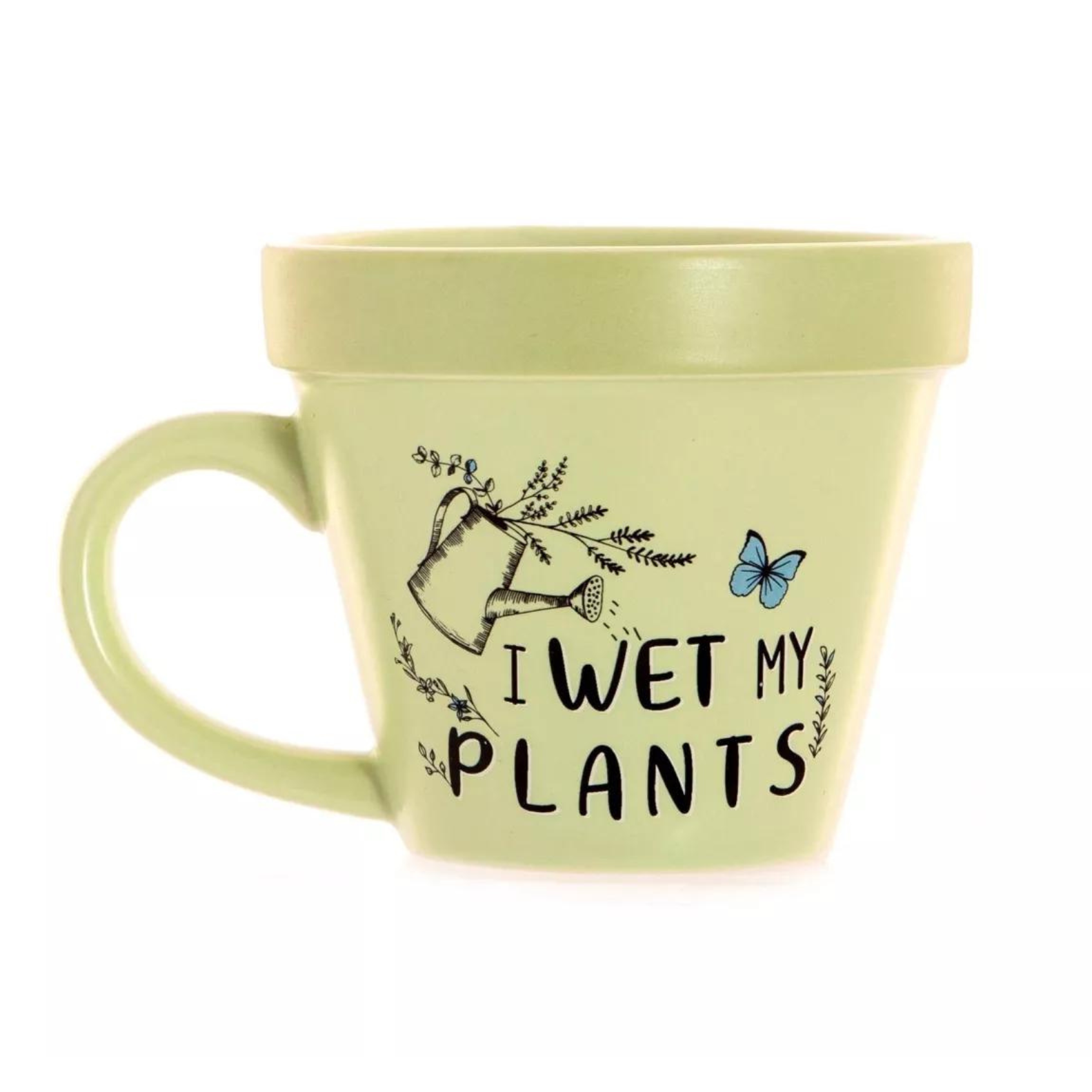 Wet My Plants, Plant Pot Mug